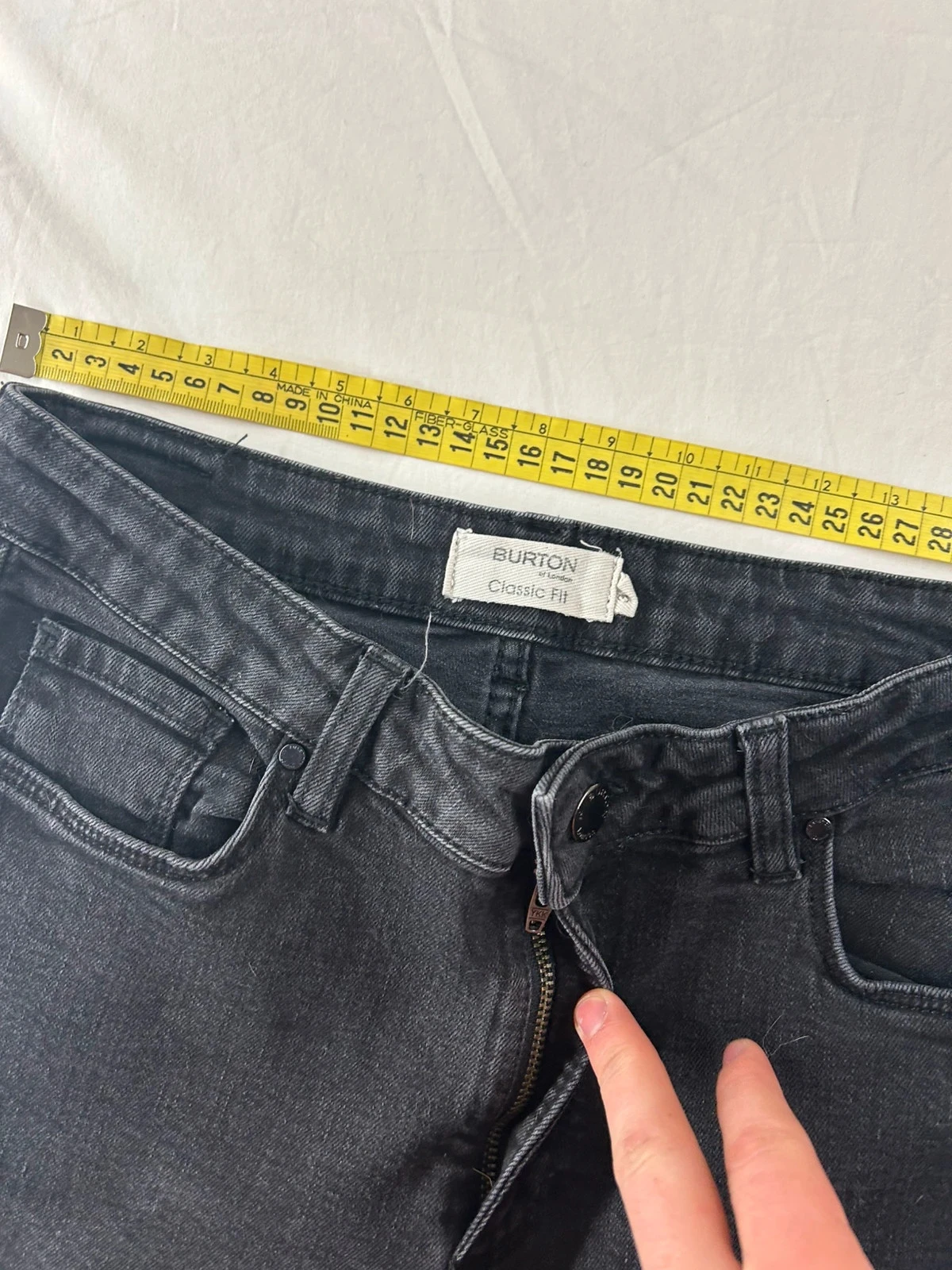 Vintage black burton jeans Classic fit – photo 8